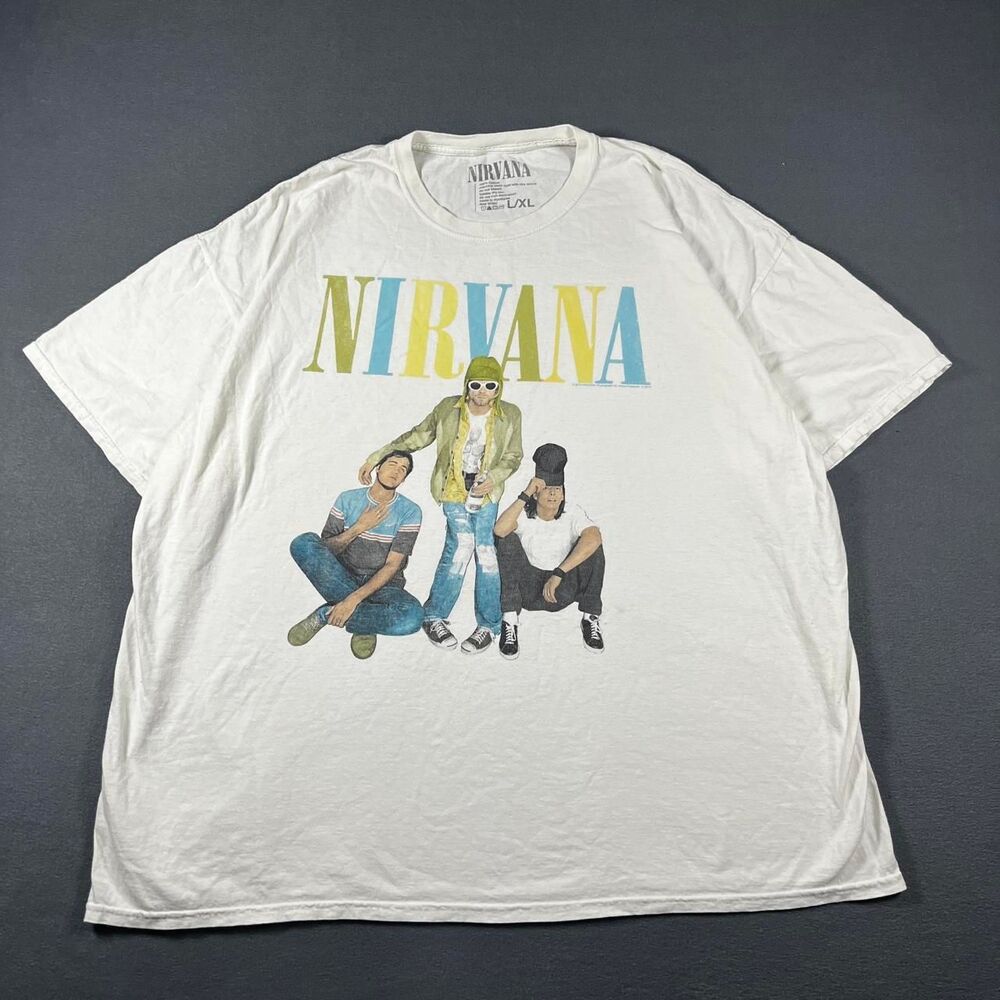 Nirvana Men's White T-shirt